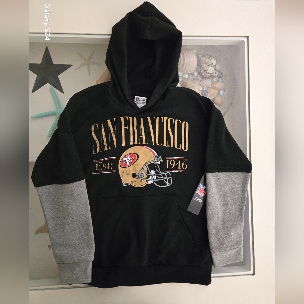 San Francisco Black and Gray Boys SweatShirt